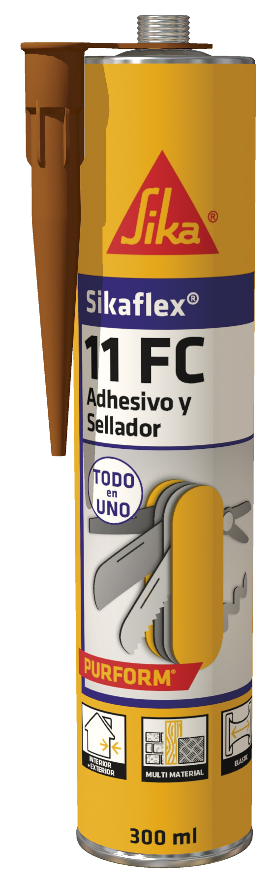 Sikaflex-11FC Purform marron 300 ML Cartucho